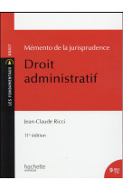 Memento de la jurisprudence droit administratif