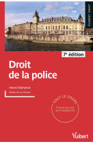 Droit de la police - a jour de l entree en vigueur du cjpm
