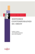 Histoires contemporaines du droit