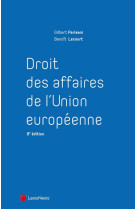Droit des affaires de l union europeenne