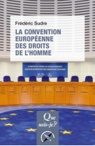 La convention européenne des droits de l'homme