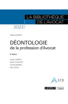 Deontologie de la profession d-avocat