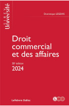 Droit commercial et des affaires 2024. 30e ed.