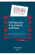 Introduction a la science politique. 9e ed.