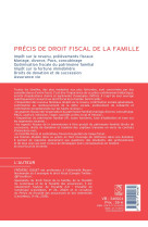 Précis de droit fiscal de la famille
